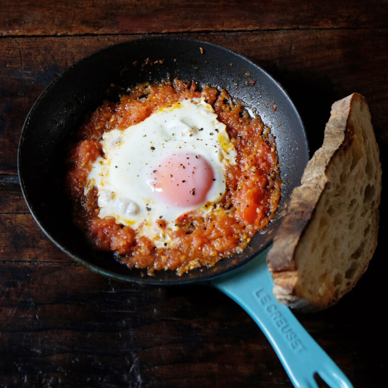 Hugh's Slightly Squashy Tomato and Egg Toast Veg Power