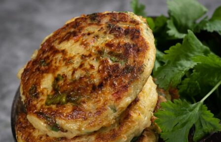 Courgette Cheese Fritters | Veg Power
