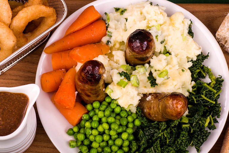 Sausage and Mash Veg Power