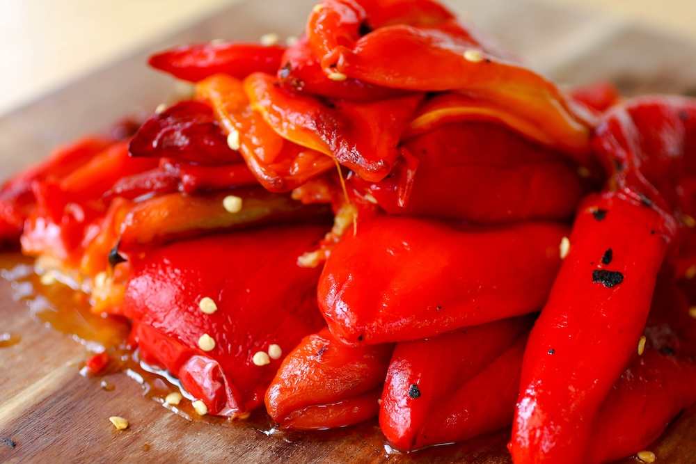 roasted peppers