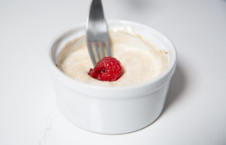 fruit yogurt honey dip
