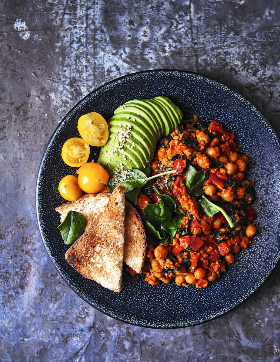 chickpea scramble