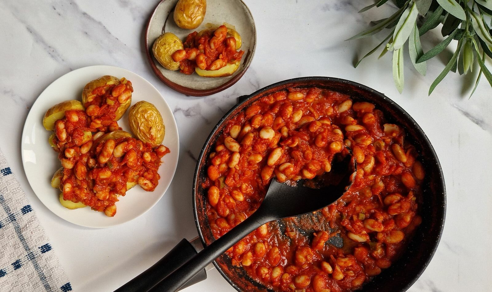 Charlotte's Easy Beans & Jacket - Veg Power