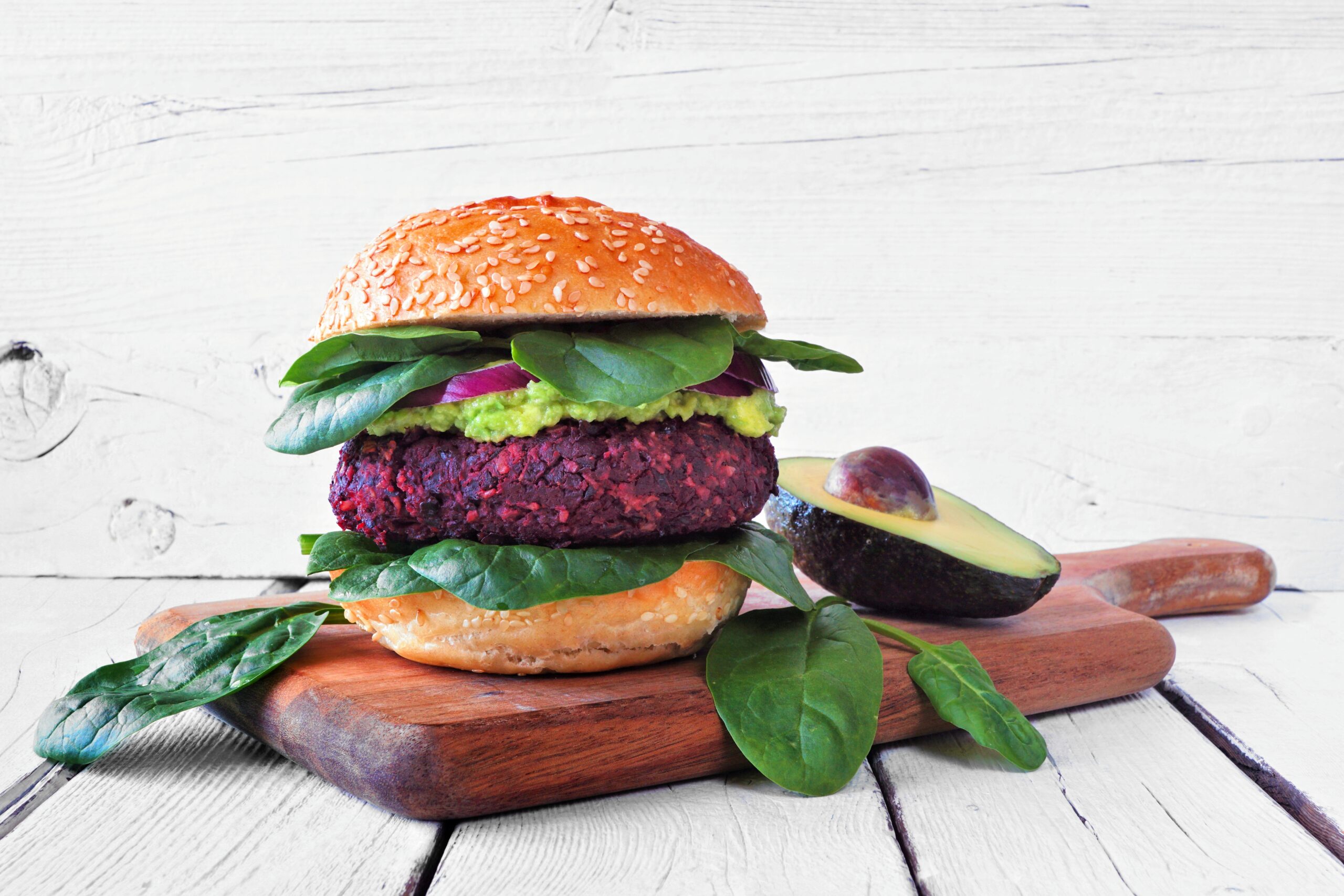 black bean burger